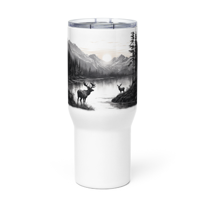 Wildwonder Travel mug with a handle - Wildlife peak