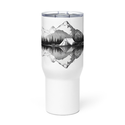 Wildwonder Travel mug with a handle - Campsite