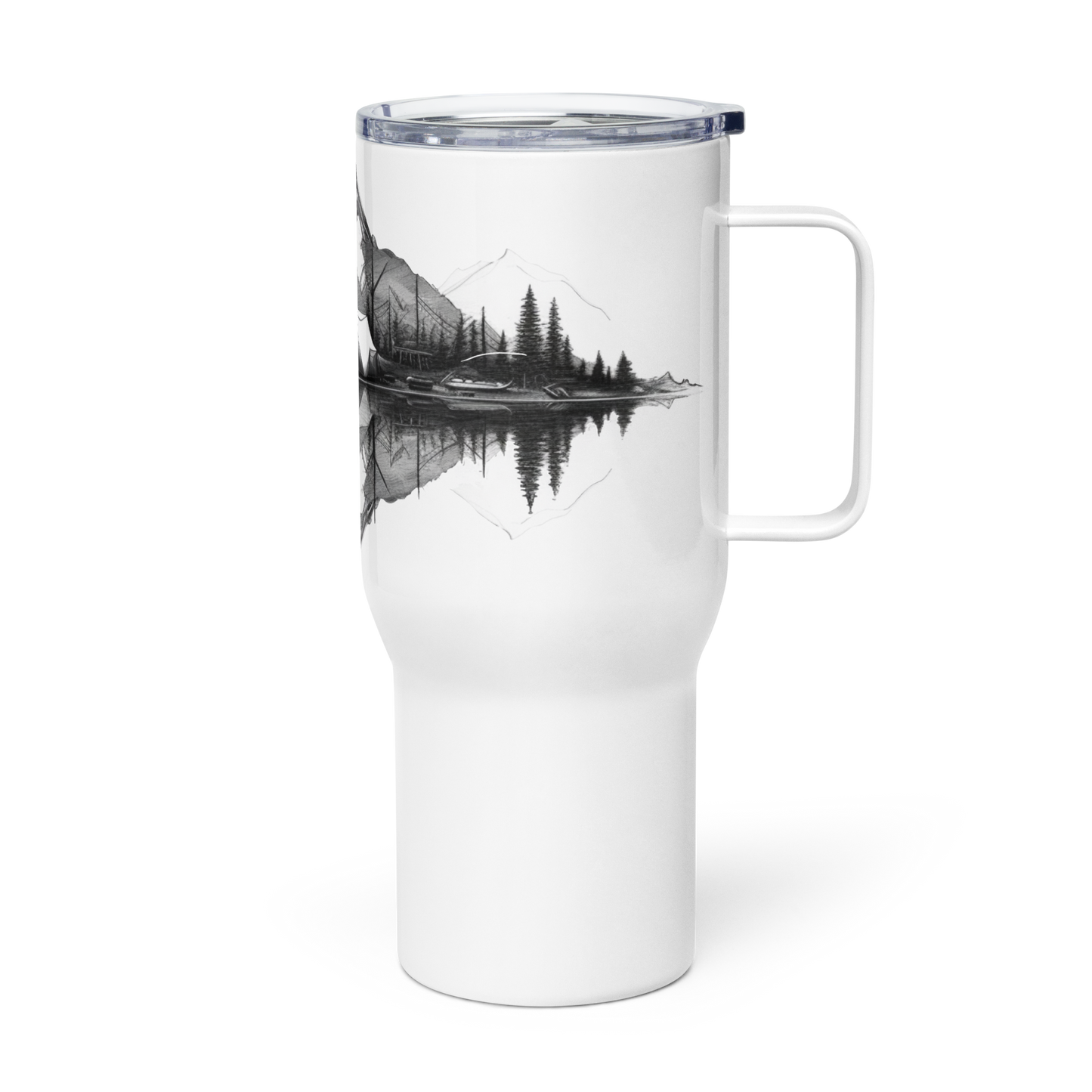 Wildwonder Travel mug with a handle - Campsite