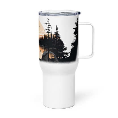 Wildwonder Travel mug with a handle - Man’s best friend