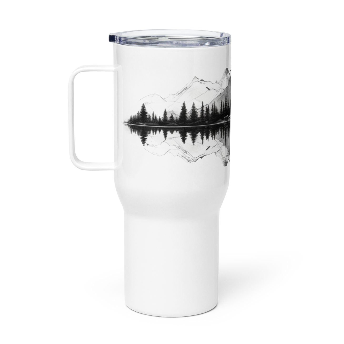 Wildwonder Travel mug with a handle - Campsite