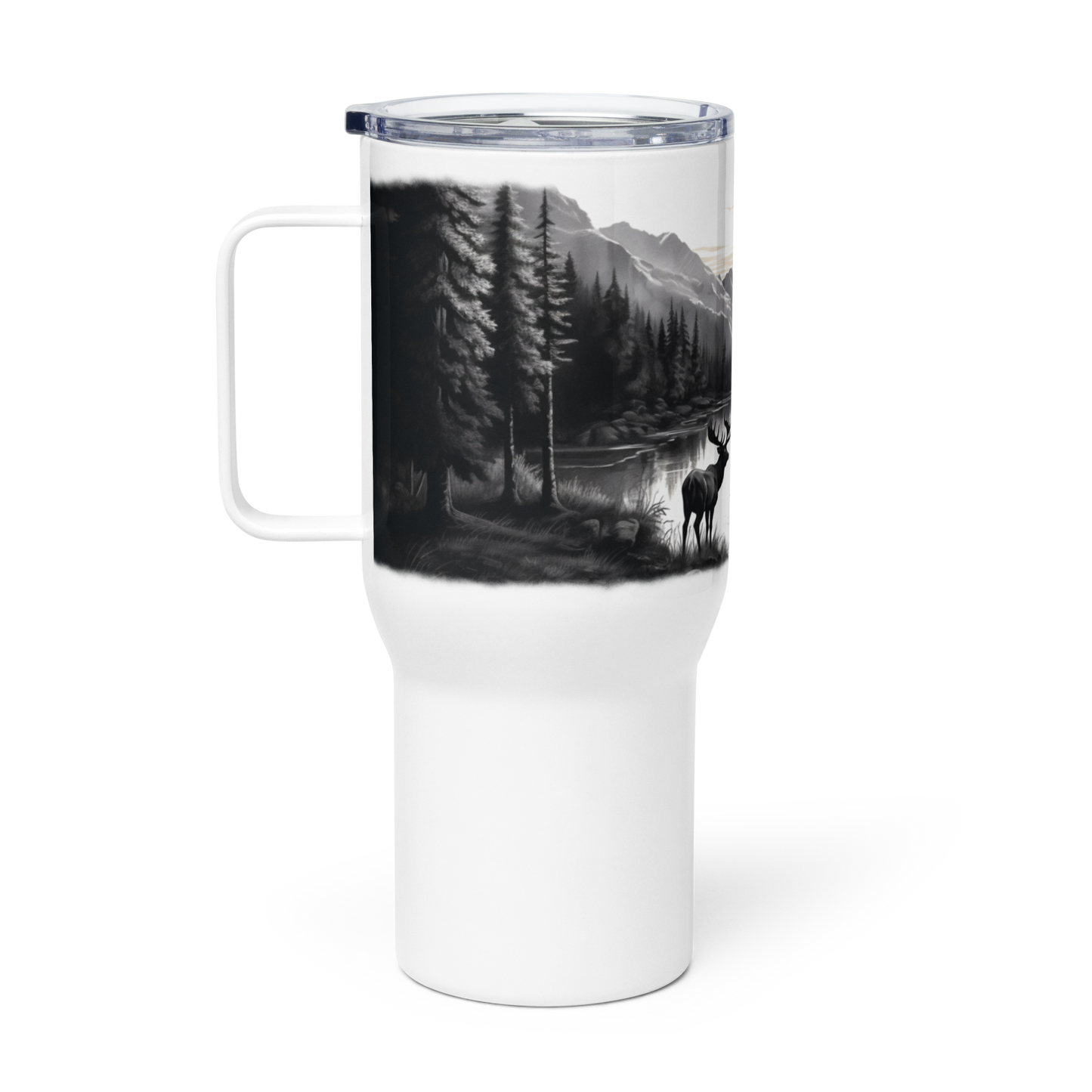 Wildwonder Travel mug with a handle - Wildlife peak