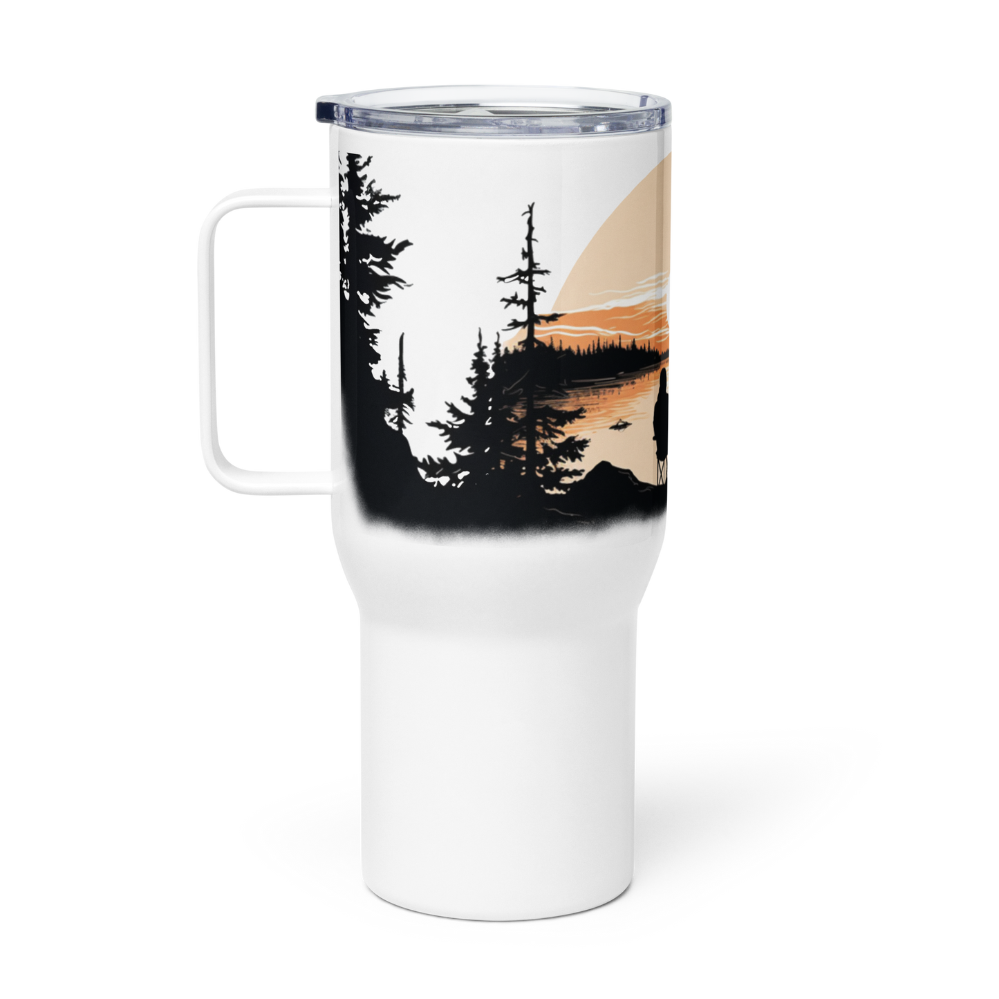 Wildwonder Travel mug with a handle - Man’s best friend