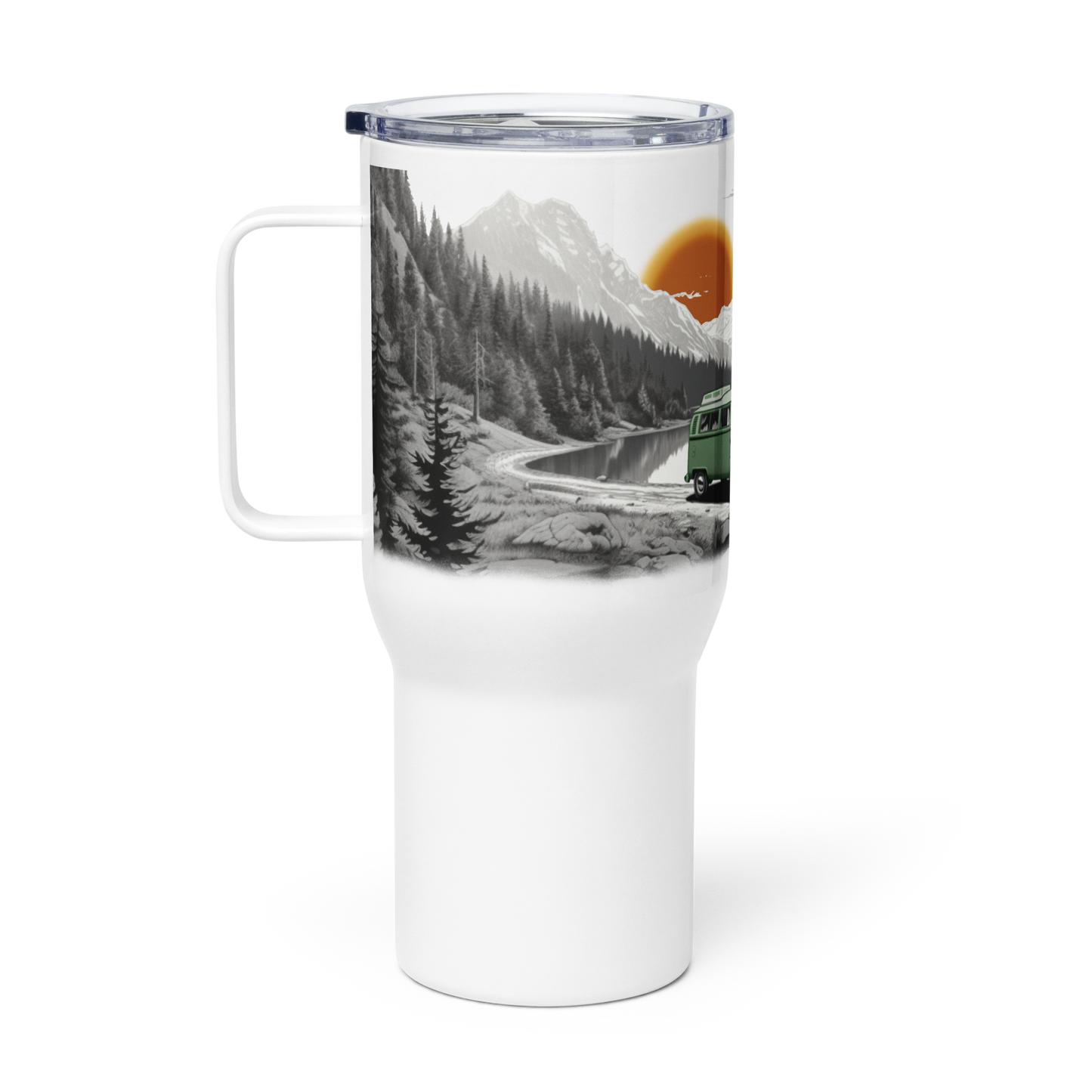 Wildwonder Travel mug with a handle - Vanlife