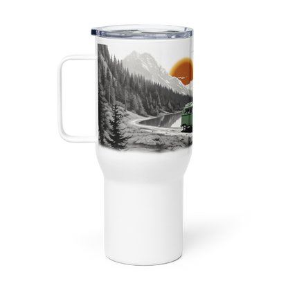 Wildwonder Travel mug with a handle - Vanlife