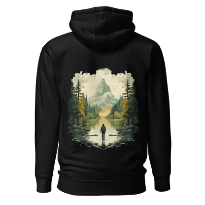 Wildwonder Unisex Hoodie - Mountain view