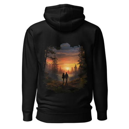 Wildwonder Unisex Hoodie - Couple Sunset