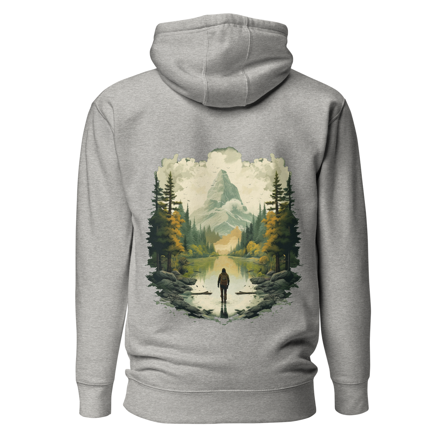 Wildwonder Unisex Hoodie - Mountain view