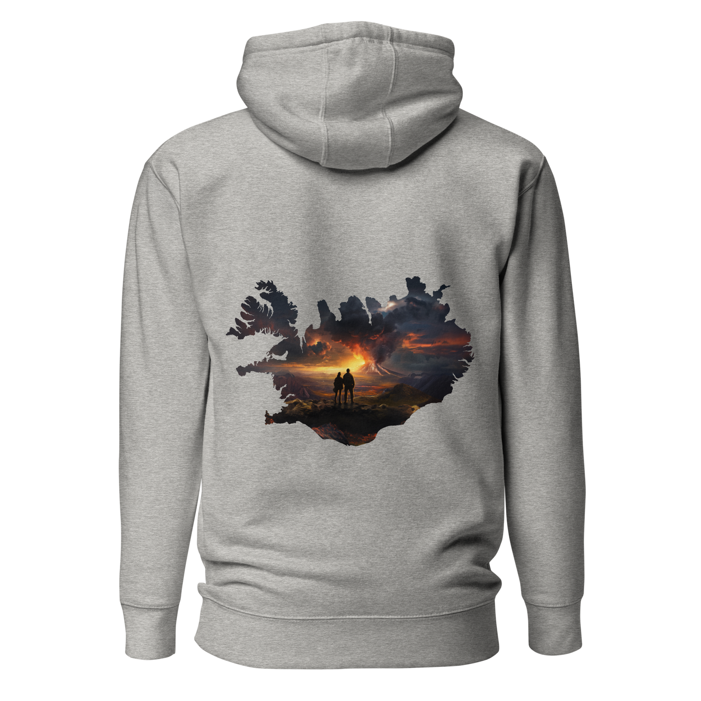 Wildwonder Unisex Hoodie - Volcanic view