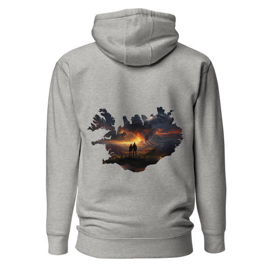 Wildwonder Unisex Hoodie - Volcanic view