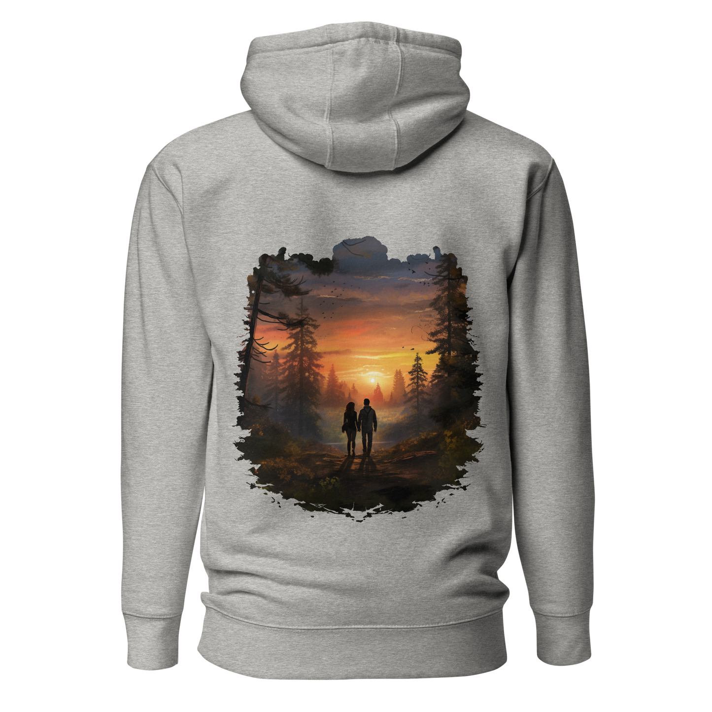 Wildwonder Unisex Hoodie - Couple Sunset