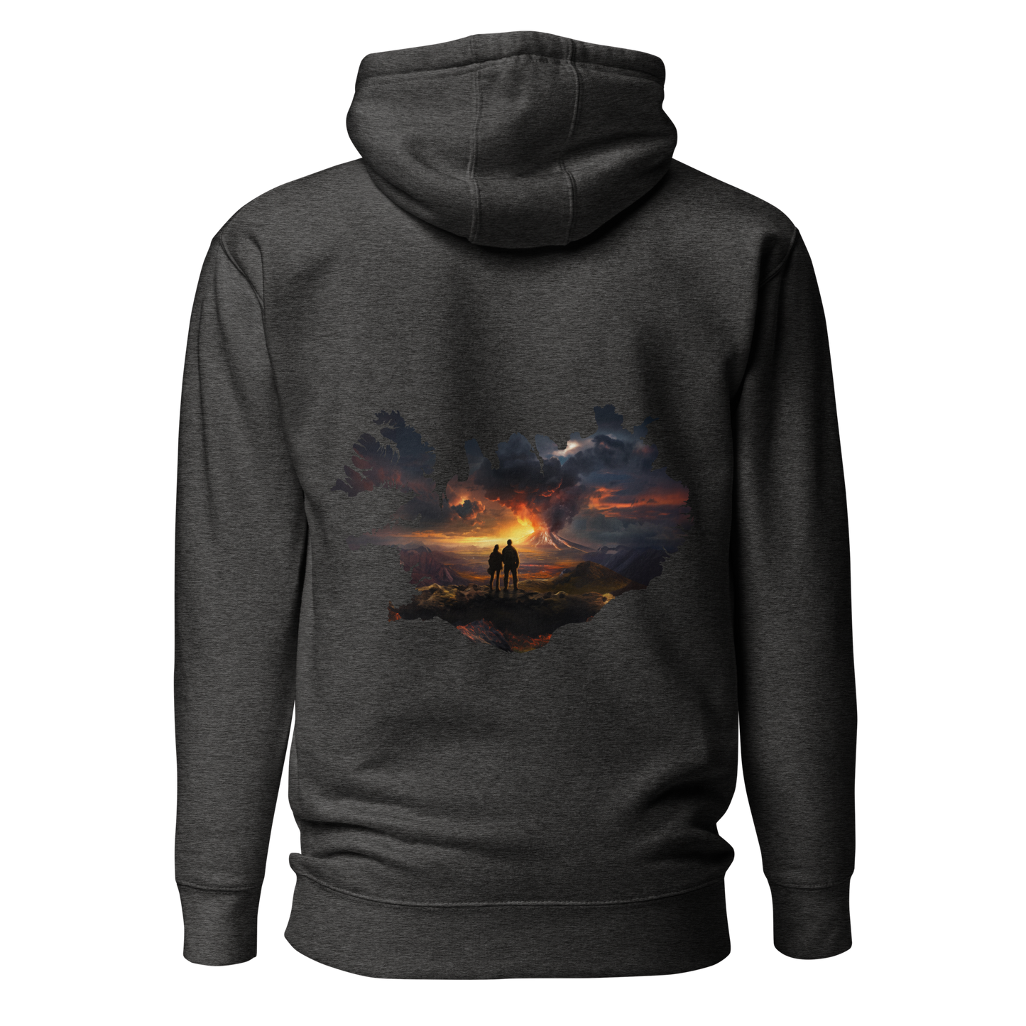 Wildwonder Unisex Hoodie - Volcanic view