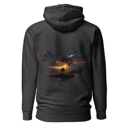 Wildwonder Unisex Hoodie - Volcanic view