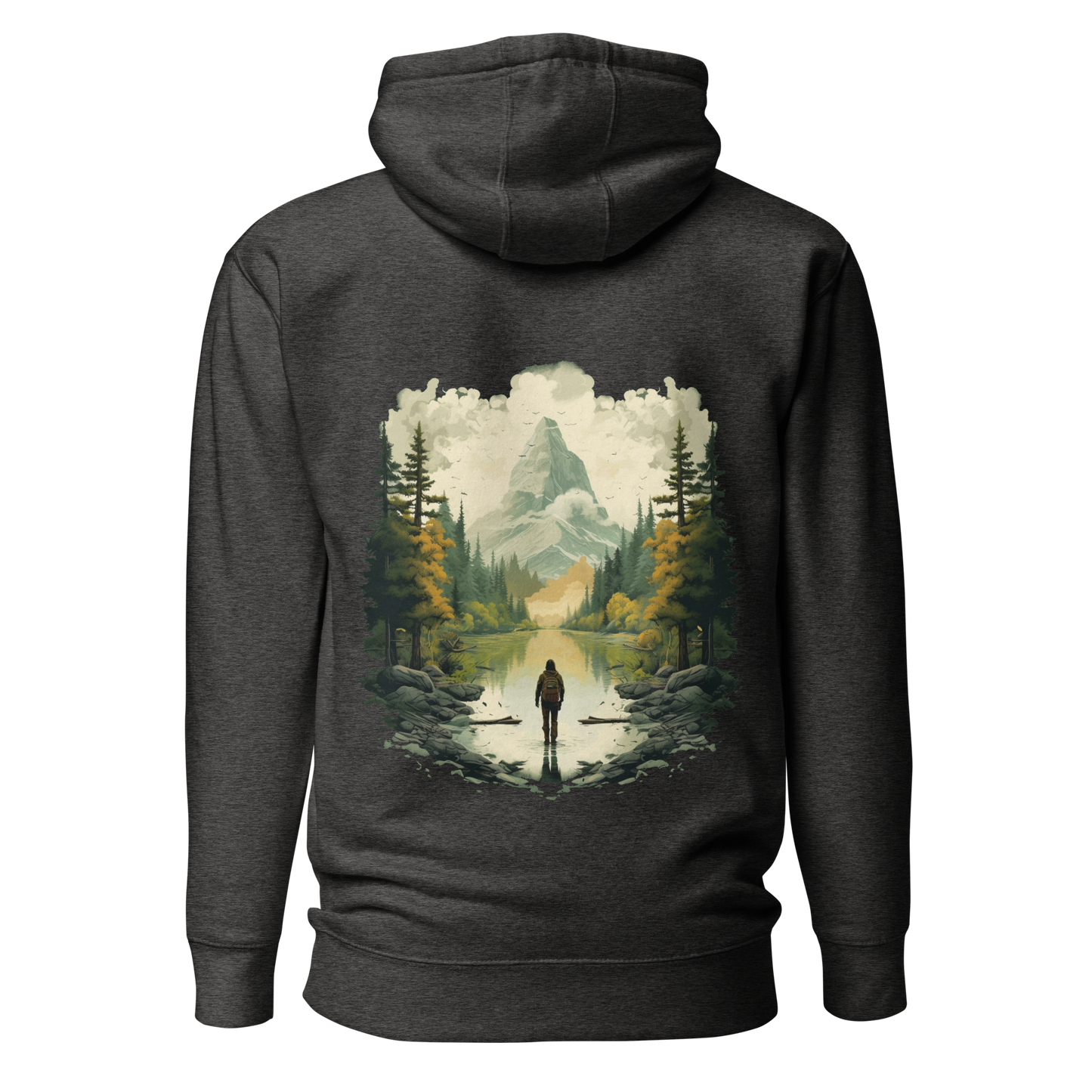 Wildwonder Unisex Hoodie - Mountain view