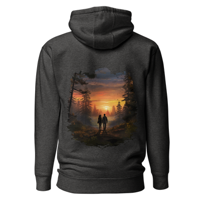 Wildwonder Unisex Hoodie - Couple Sunset