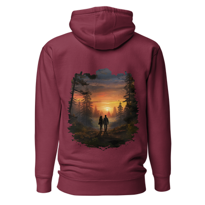 Wildwonder Unisex Hoodie - Couple Sunset