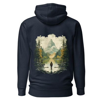 Wildwonder Unisex Hoodie - Mountain view