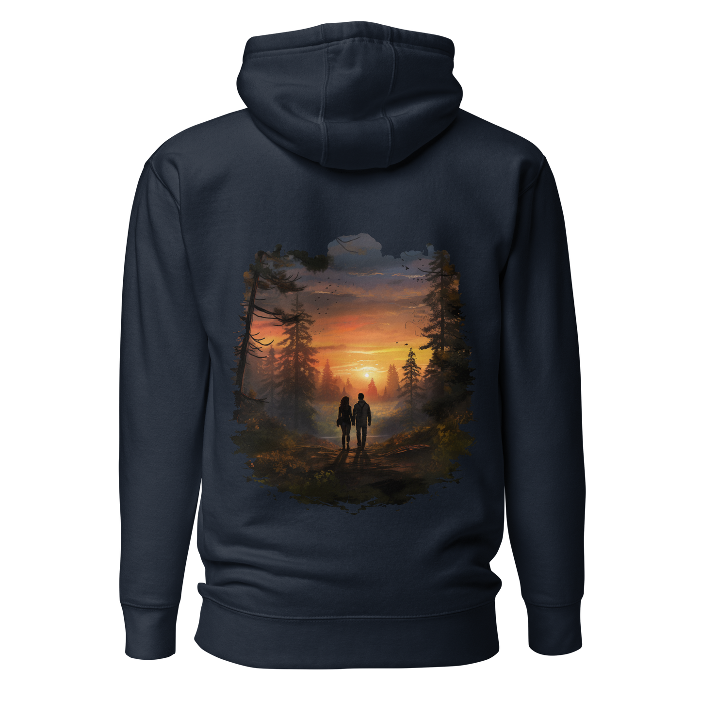 Wildwonder Unisex Hoodie - Couple Sunset