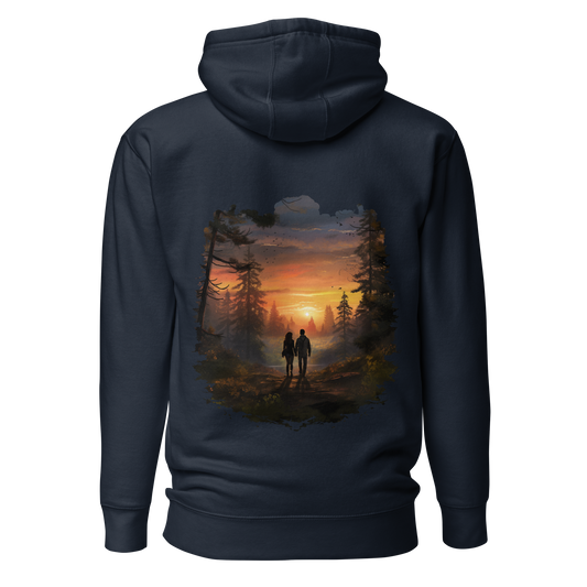 Wildwonder Unisex Hoodie - Couple Sunset