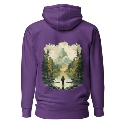 Wildwonder Unisex Hoodie - Mountain view