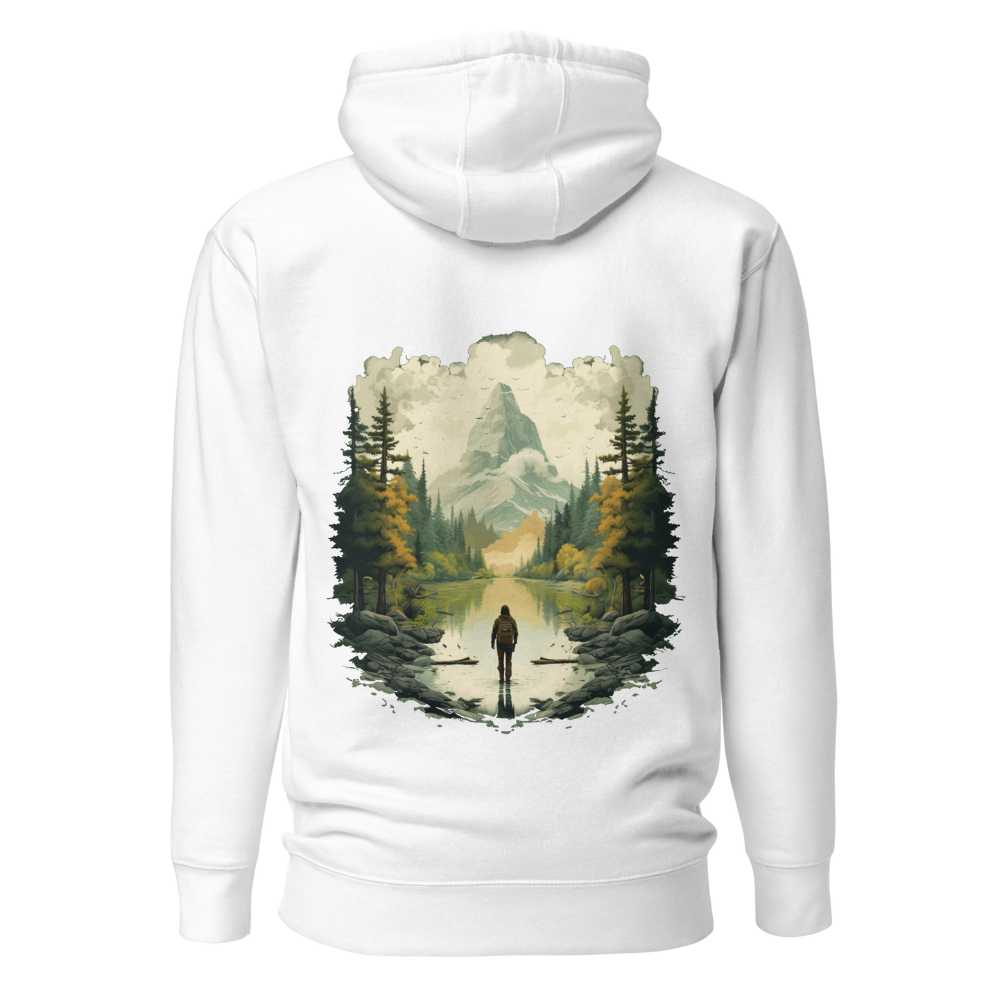 Wildwonder Unisex Hoodie - Mountain view