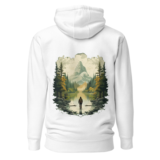 Wildwonder Unisex Hoodie - Mountain view