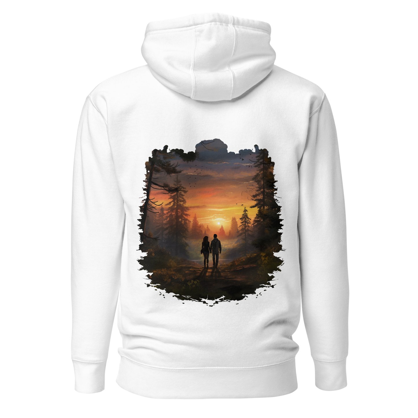 Wildwonder Unisex Hoodie - Couple Sunset