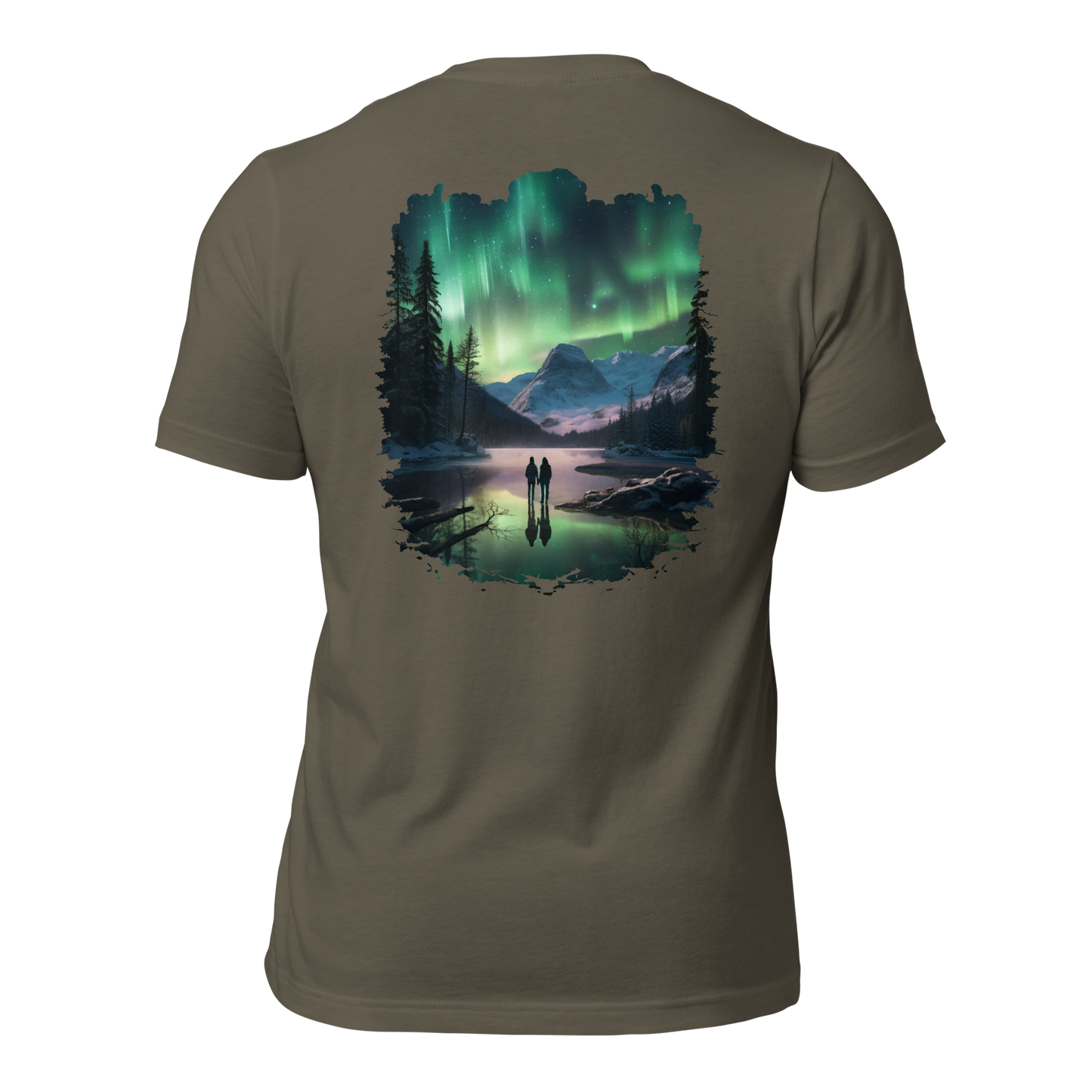 Wildwonder Unisex t-shirt - Northern lights