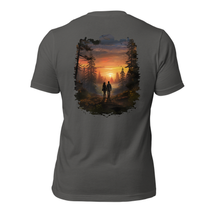 Wildwonder Unisex t-shirt - Couple sunset