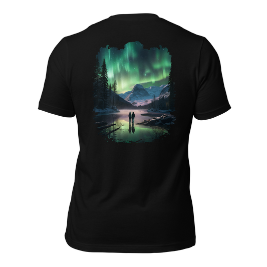 Wildwonder Unisex t-shirt - Northern lights