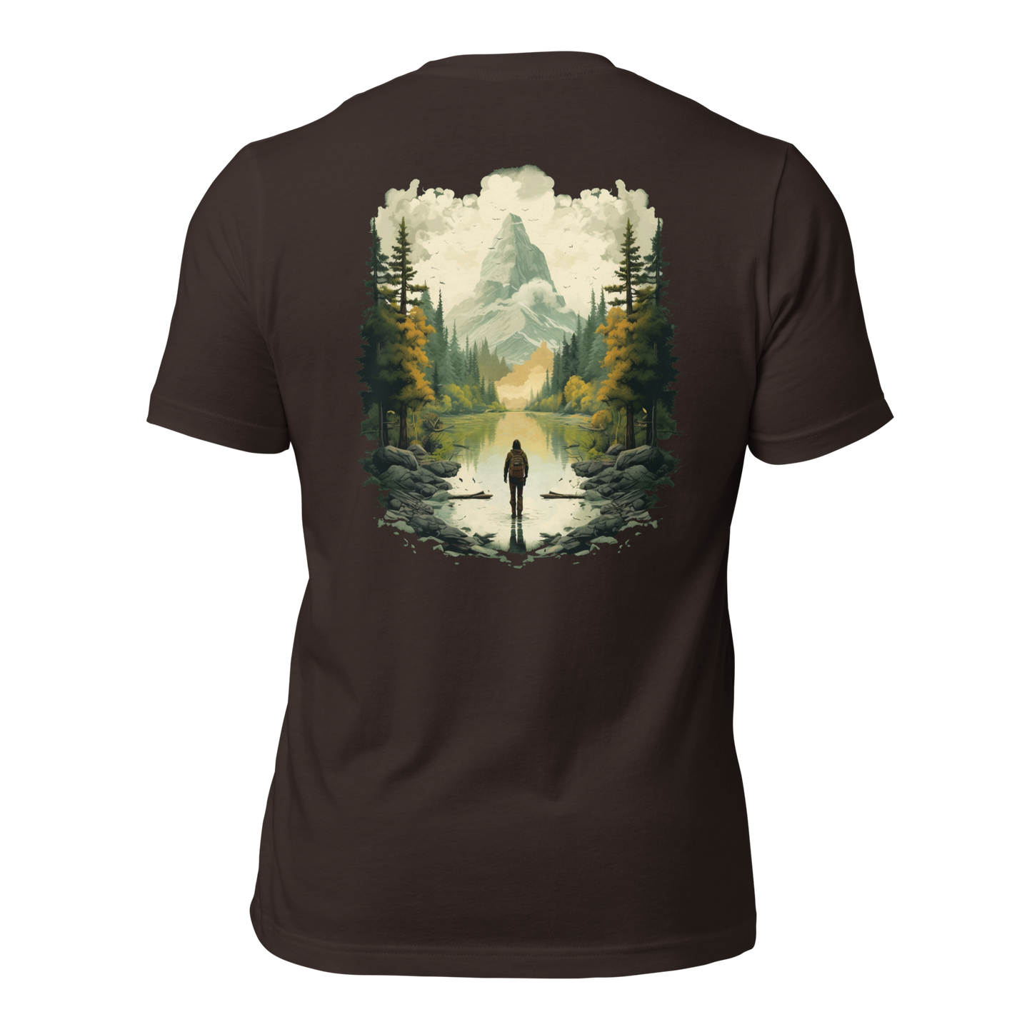 Wildwonder Unisex t-shirt - Mountain view