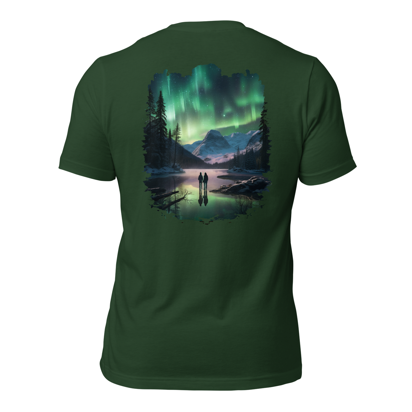 Wildwonder Unisex t-shirt - Northern lights