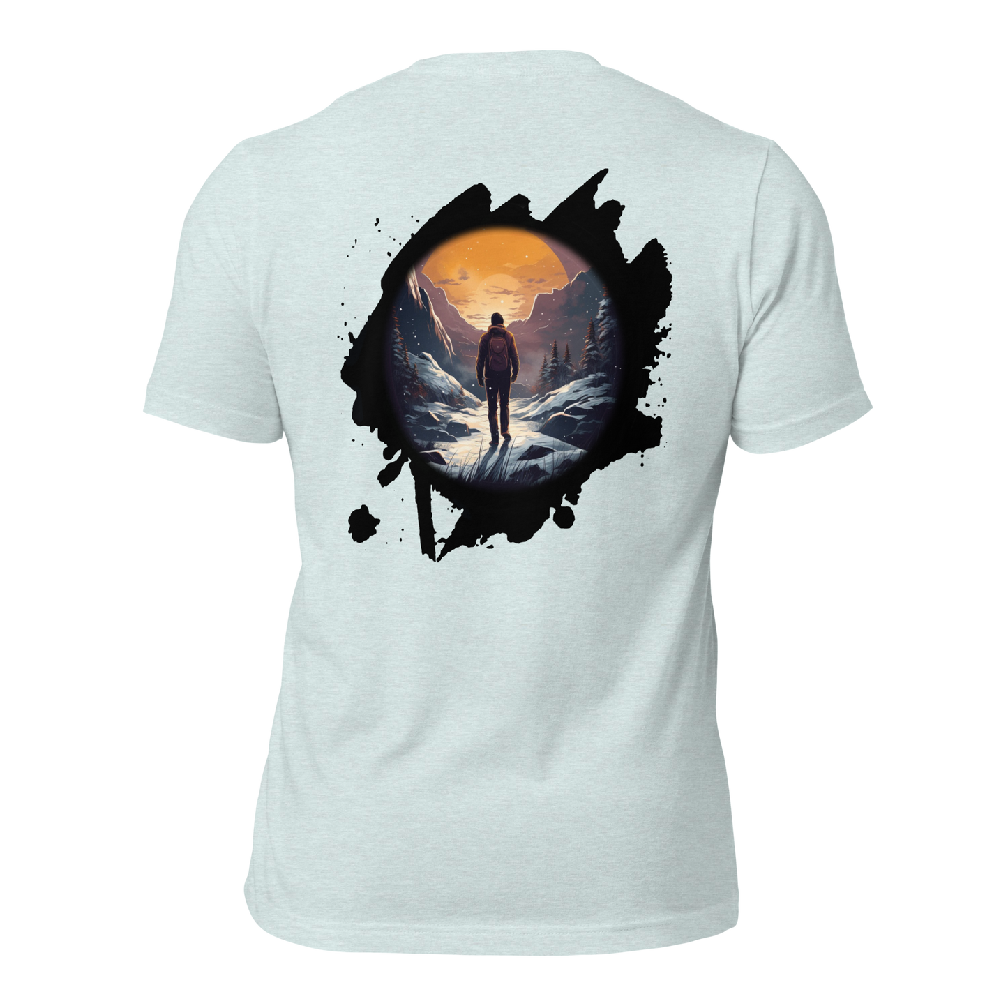 Wildwonder Unisex t-shirt - Cold sunset