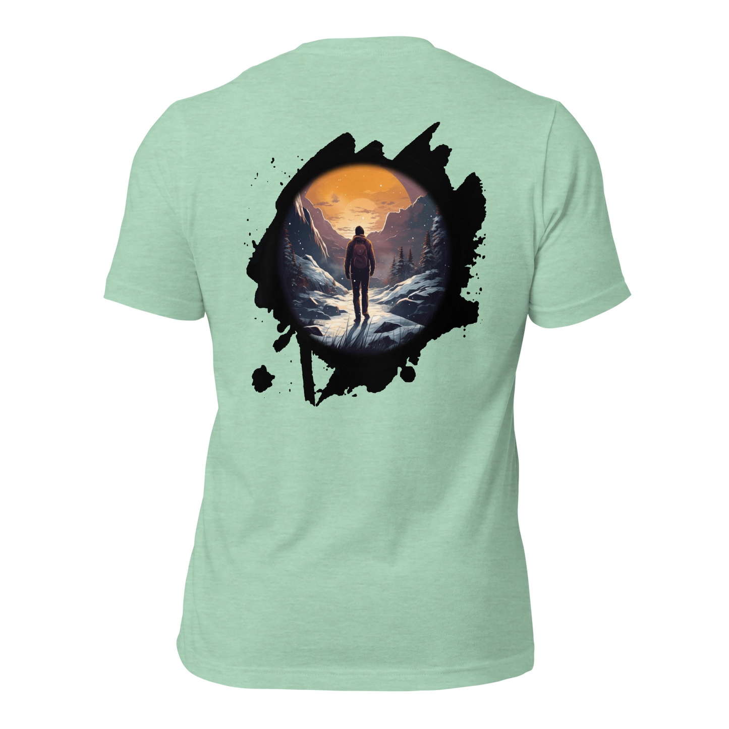 Wildwonder Unisex t-shirt - Cold sunset