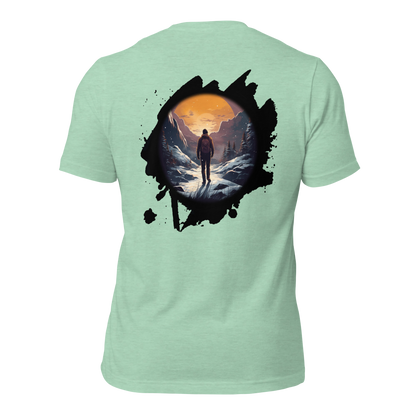 Wildwonder Unisex t-shirt - Cold sunset