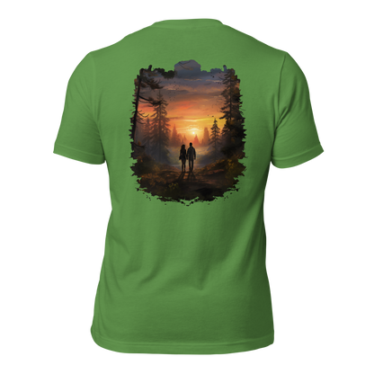 Wildwonder Unisex t-shirt - Couple sunset