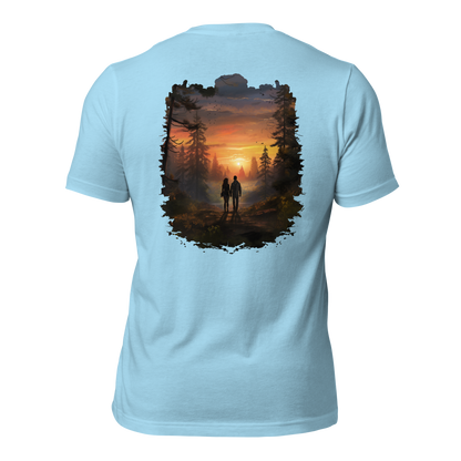 Wildwonder Unisex t-shirt - Couple sunset