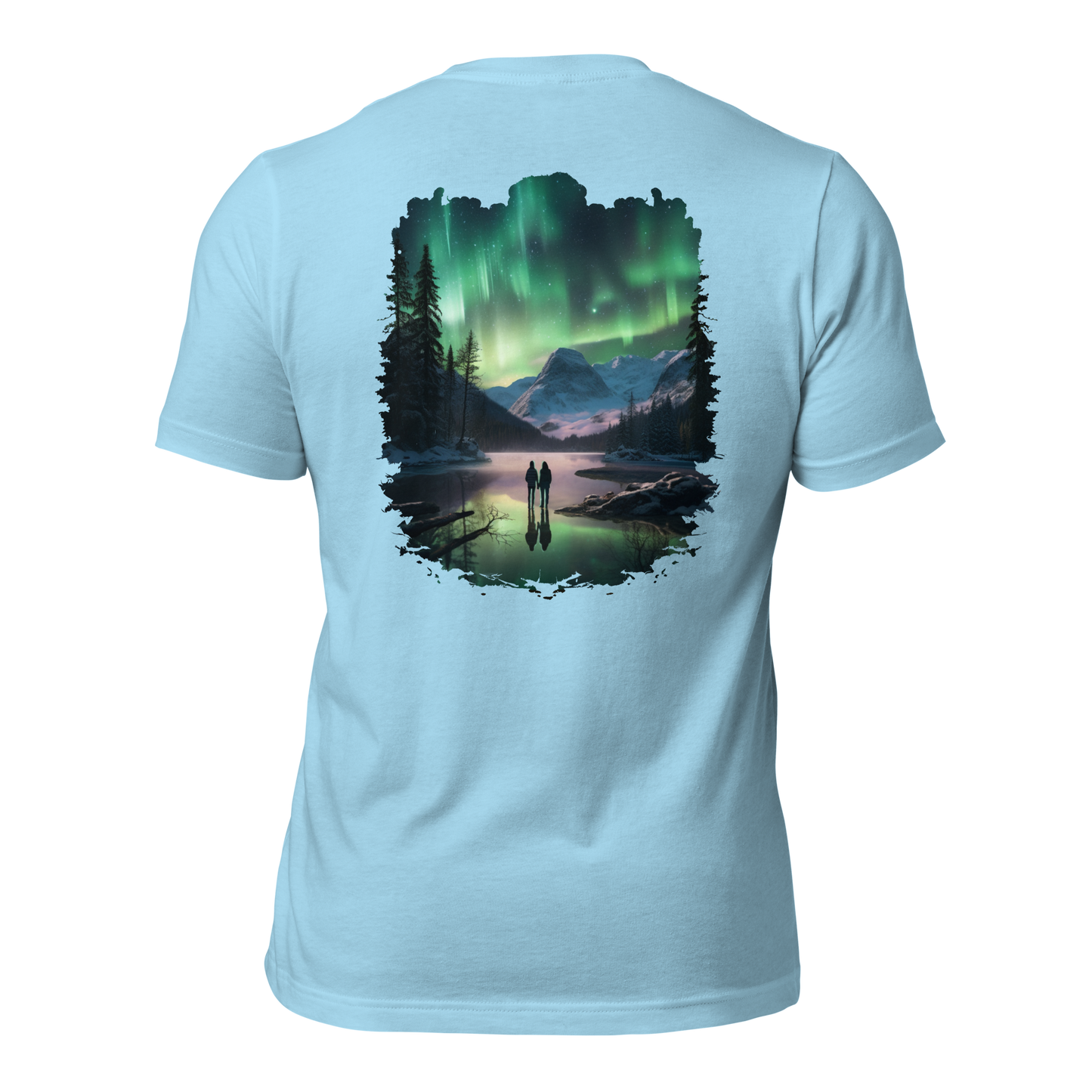 Wildwonder Unisex t-shirt - Northern lights