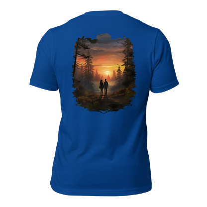 Wildwonder Unisex t-shirt - Couple sunset